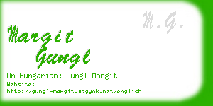 margit gungl business card
